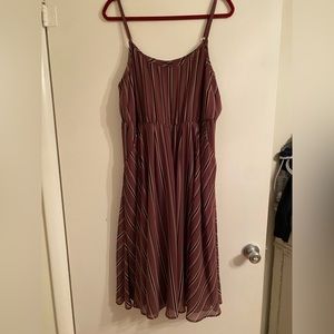 Torrid Spaghetti strap purple dress